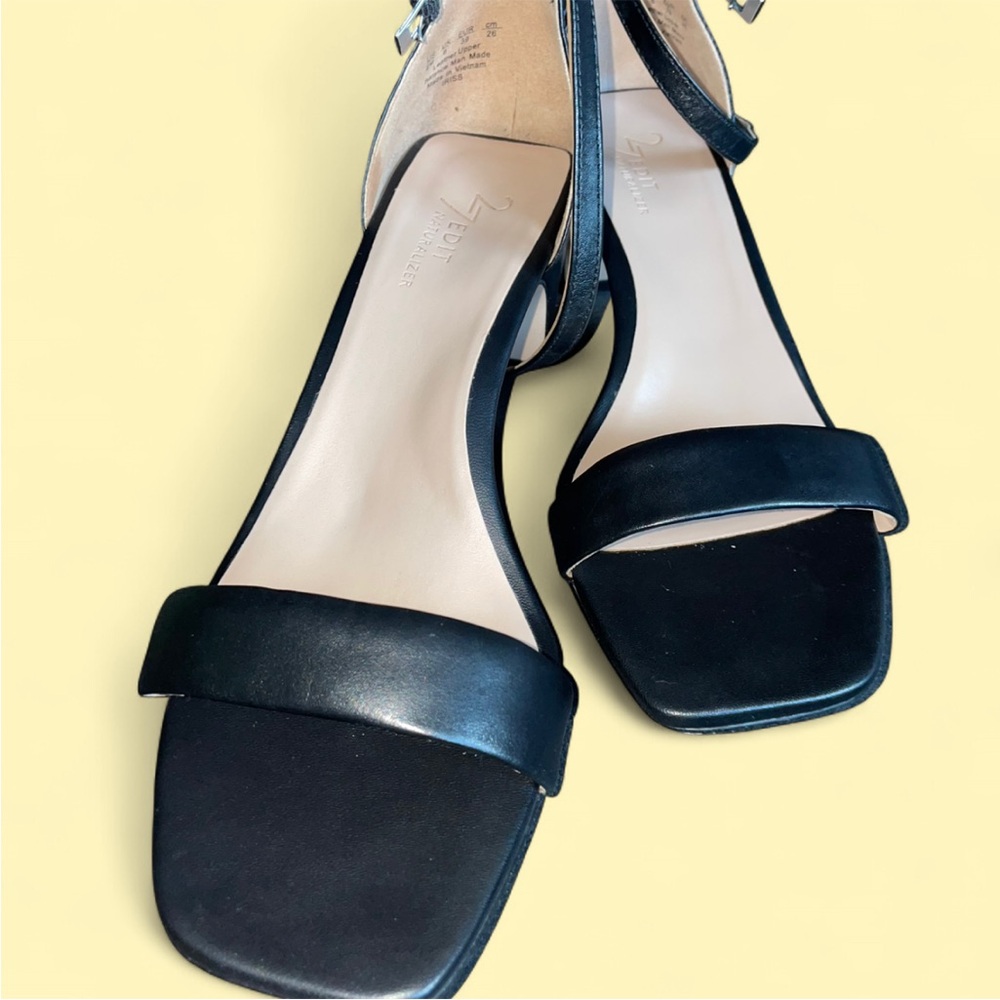 Neutralizer Black Sandals Sleek Design